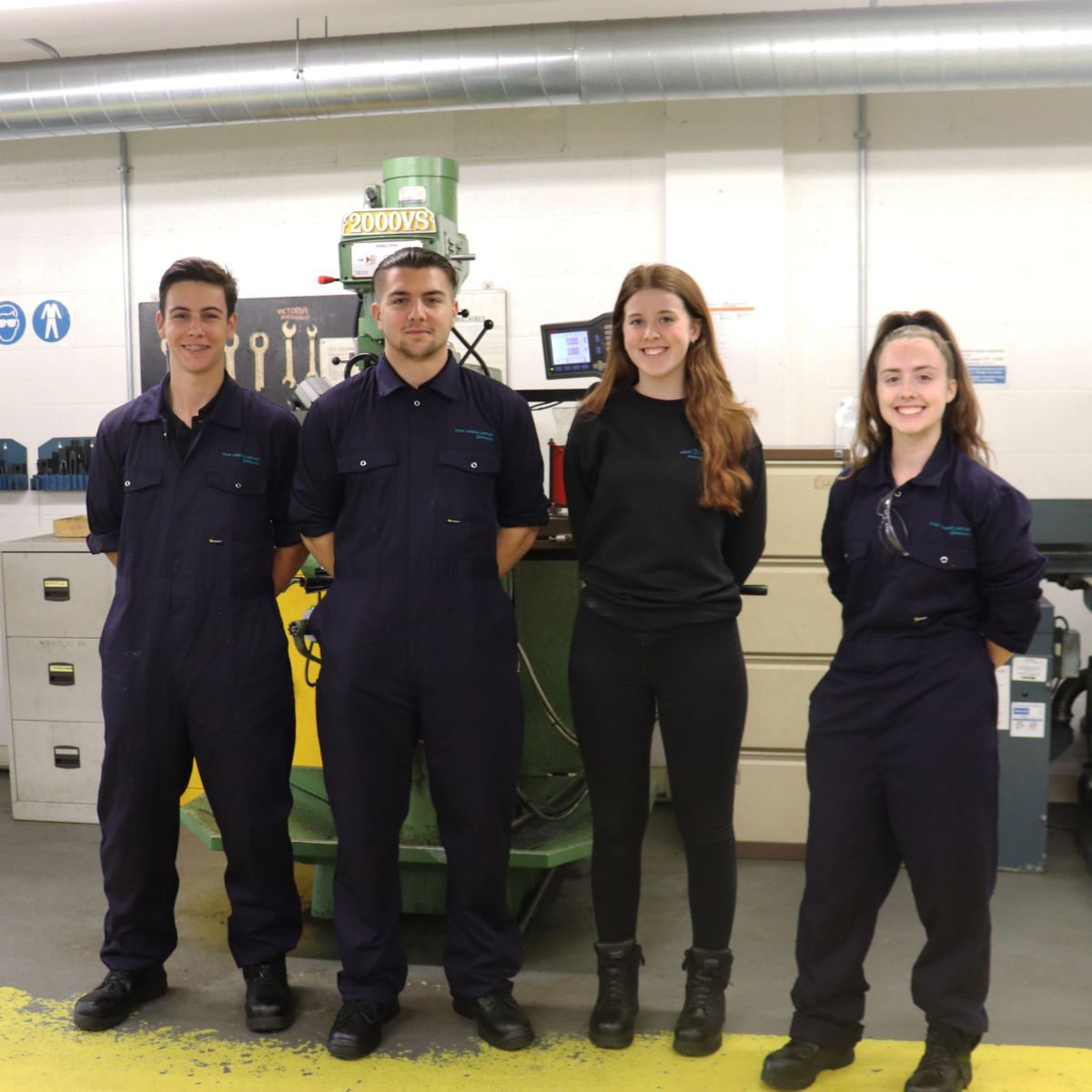 New Gatwick Airport Engineering Apprentices training at East Surrey College