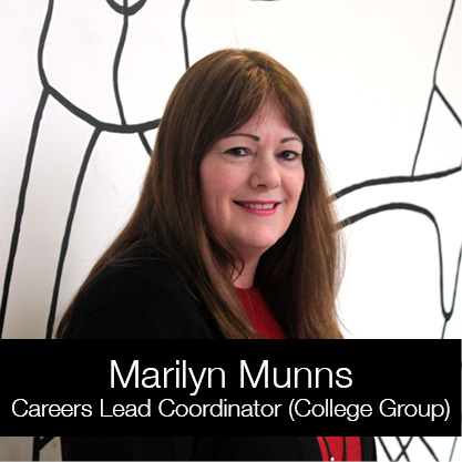 Marilyn Munns, Careers Lead Coordinator (College Group)