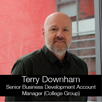 Terry Downham, Senior Business Development Account Manager (College Group)