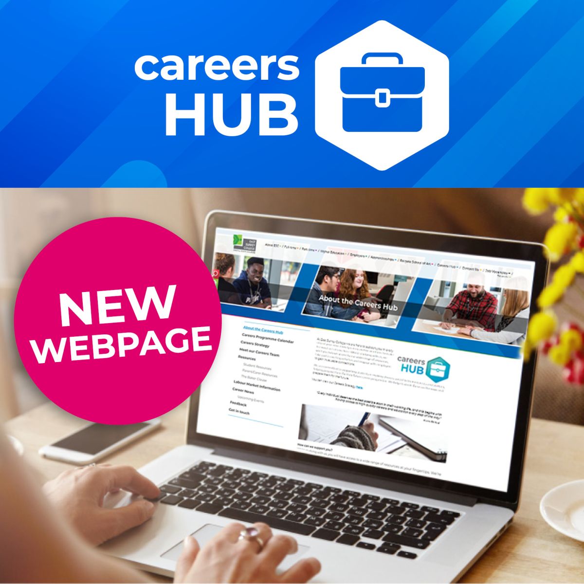 Careers Hub - New Webpage Launched!