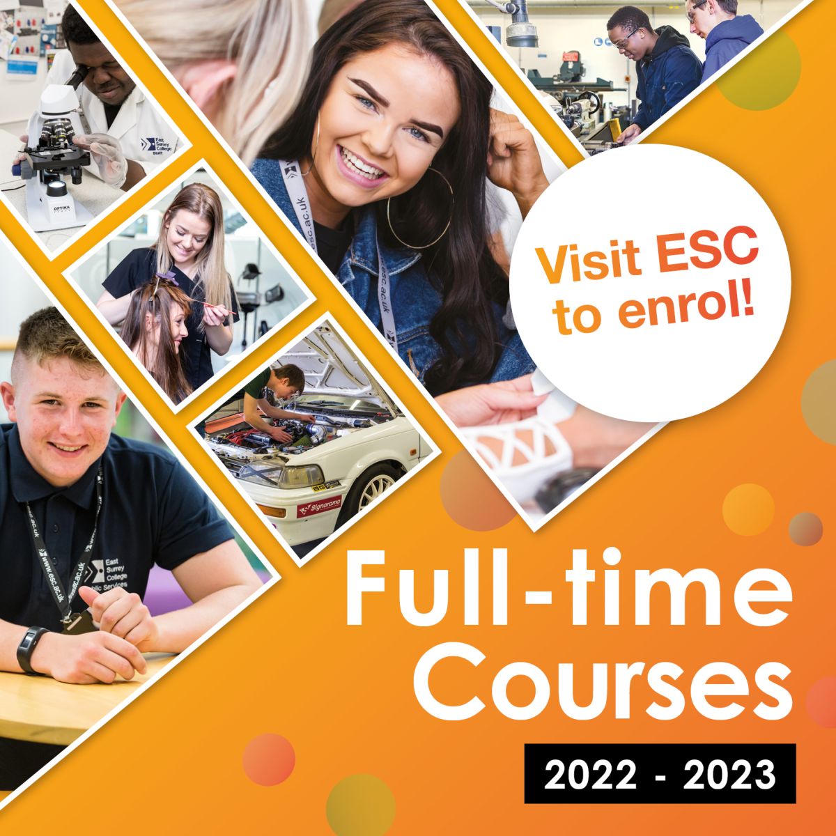 full time courses poster