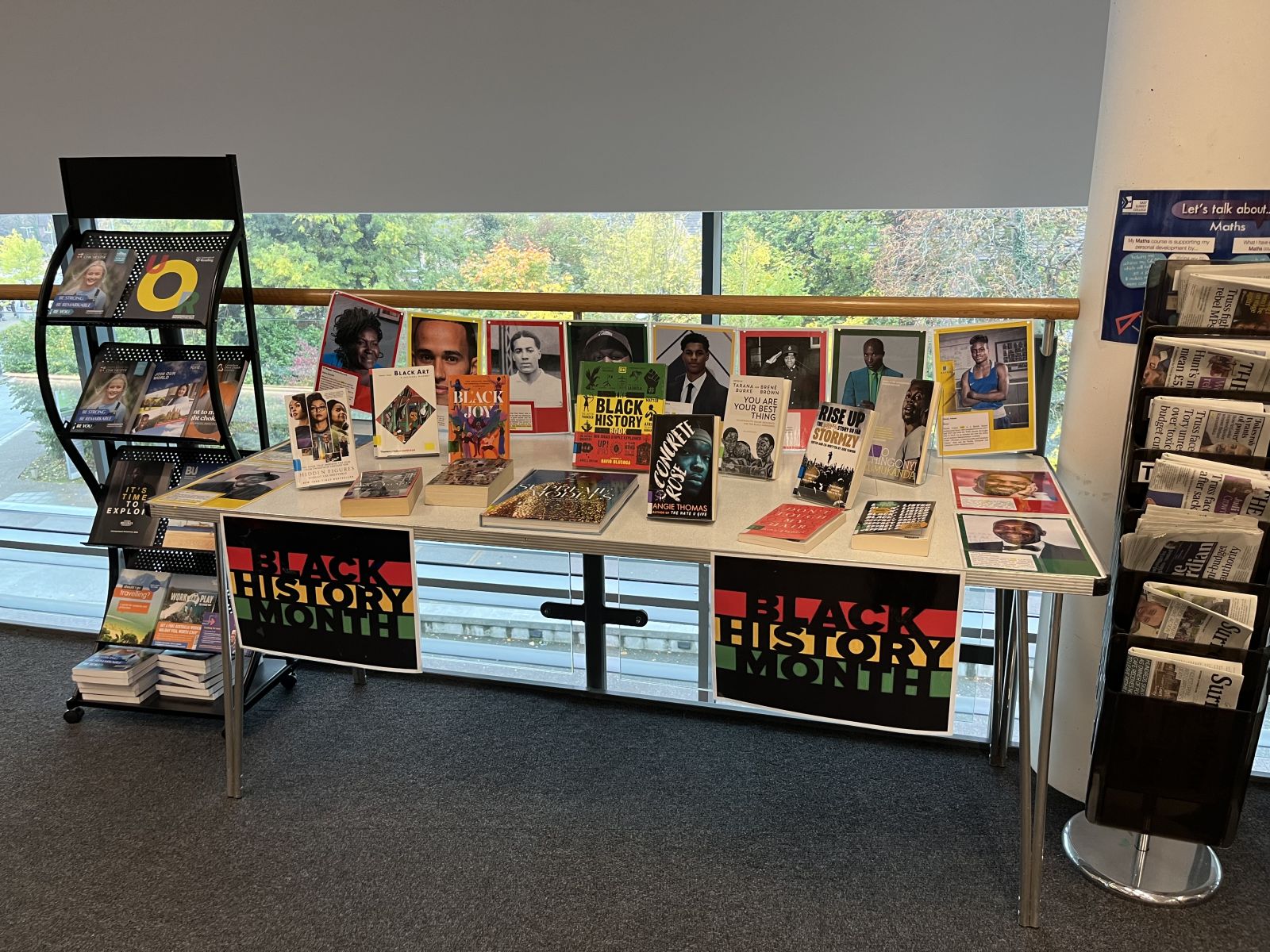 black history month stall