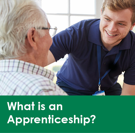Button - what is an apprenticeship?