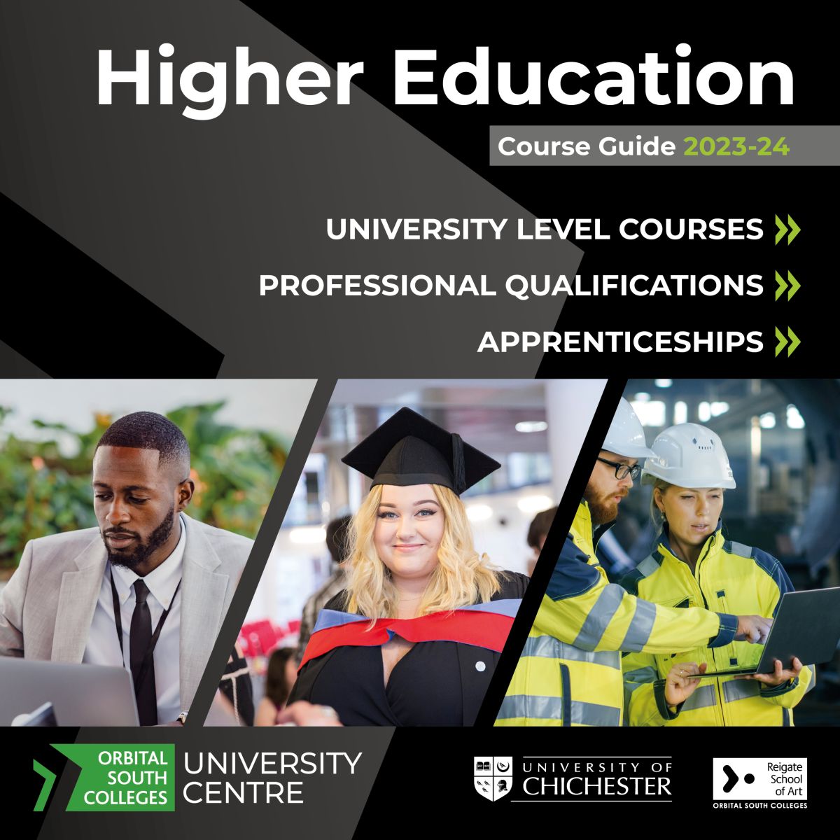 ESC Higher education guide 23-24 cover