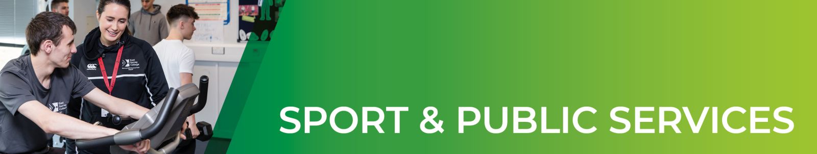 Banner image - Sport & Public Services