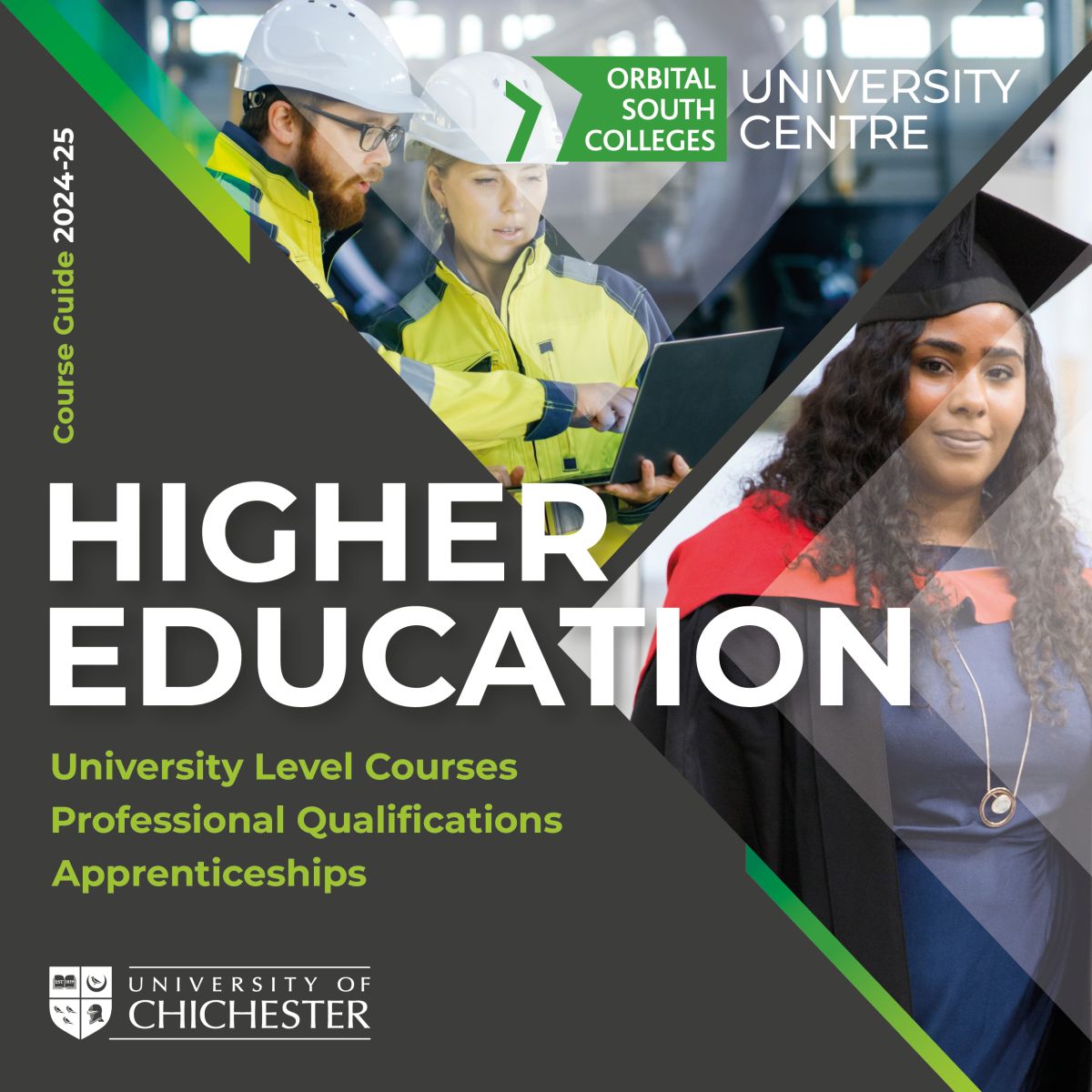 ESC Higher education guide 24-25 cover