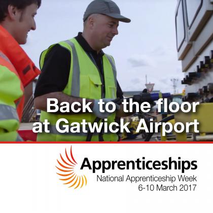 Back to the Floor for National Apprenticeship Week