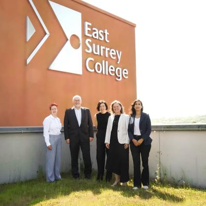 Claire Coutinho links with Surrey FE Colleges