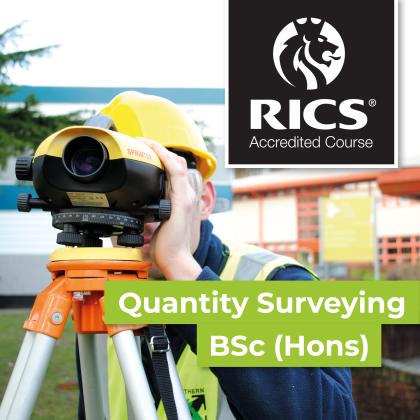 RICS Accredited Quantity Surveying Degree
