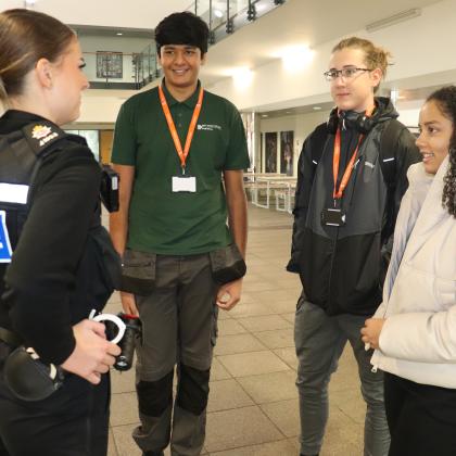 East Surrey College and Surrey Police - Community Engagement