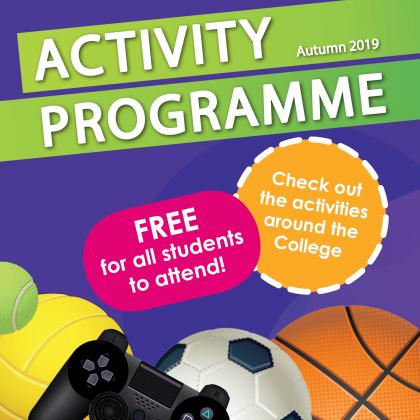Activity Programme Autumn Term