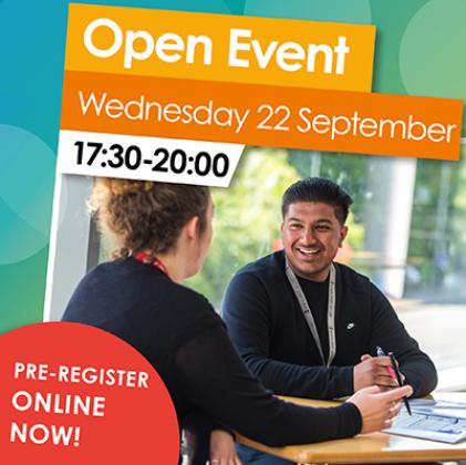 Join us for our Open Event