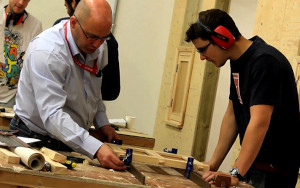 Carpentry and Joinery students